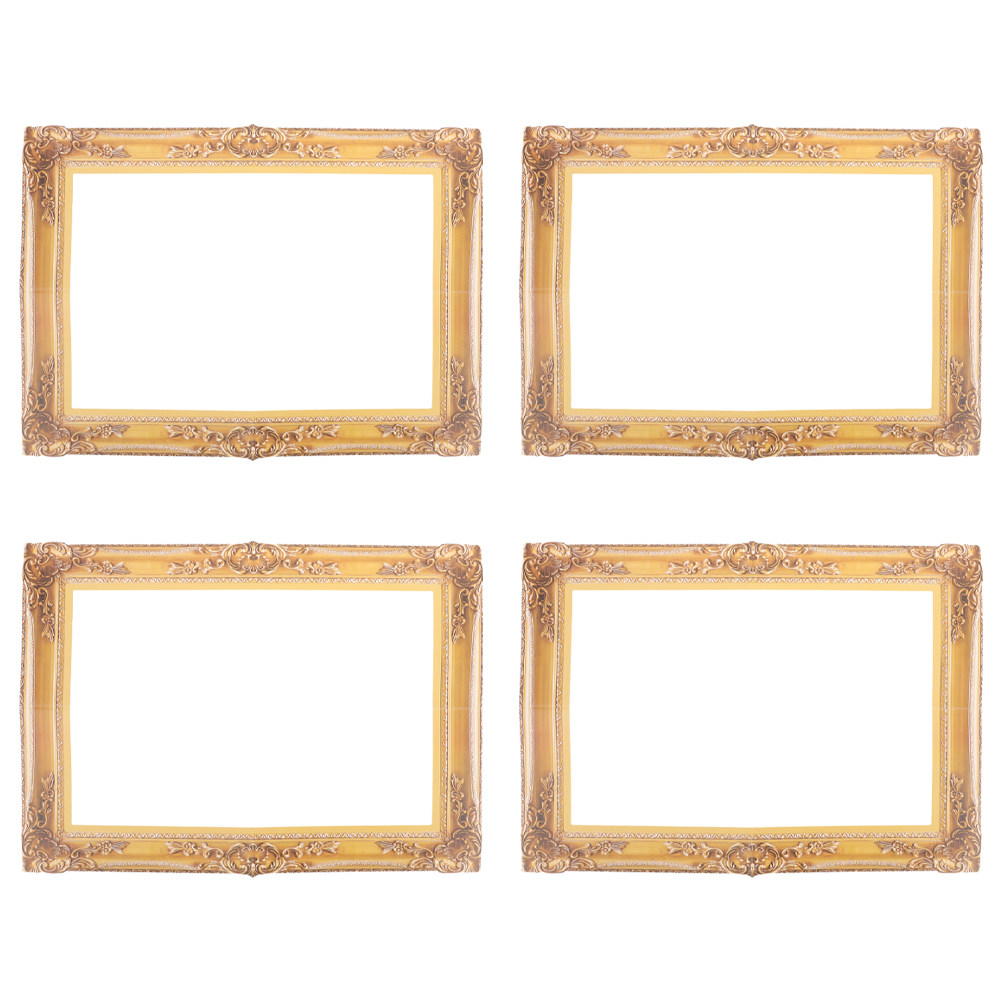Photo Booth Frame - 4-delige bruiloft fotobooth attributen, handzame papieren